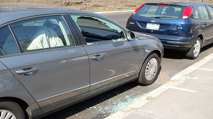 broken window